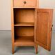 Art Deco Nightstand or Bedside table Oak and Marble, Dutch, 1930s