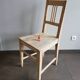 Vintage wooden chair, 50s