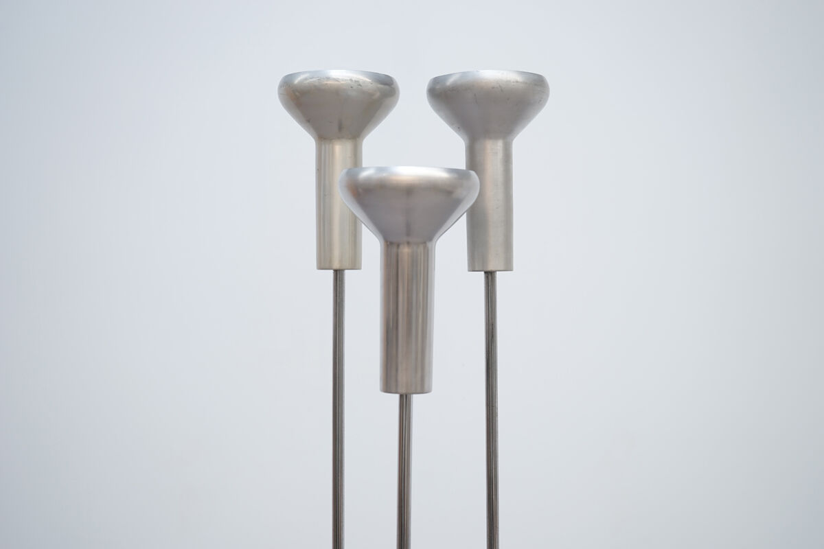 Gino Sarfatti set of three floor lamps mod. 1073 for Arteluce