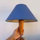 Scandinavian lamp in wood and metal