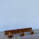 Portemanteau de ferme en bois ancien