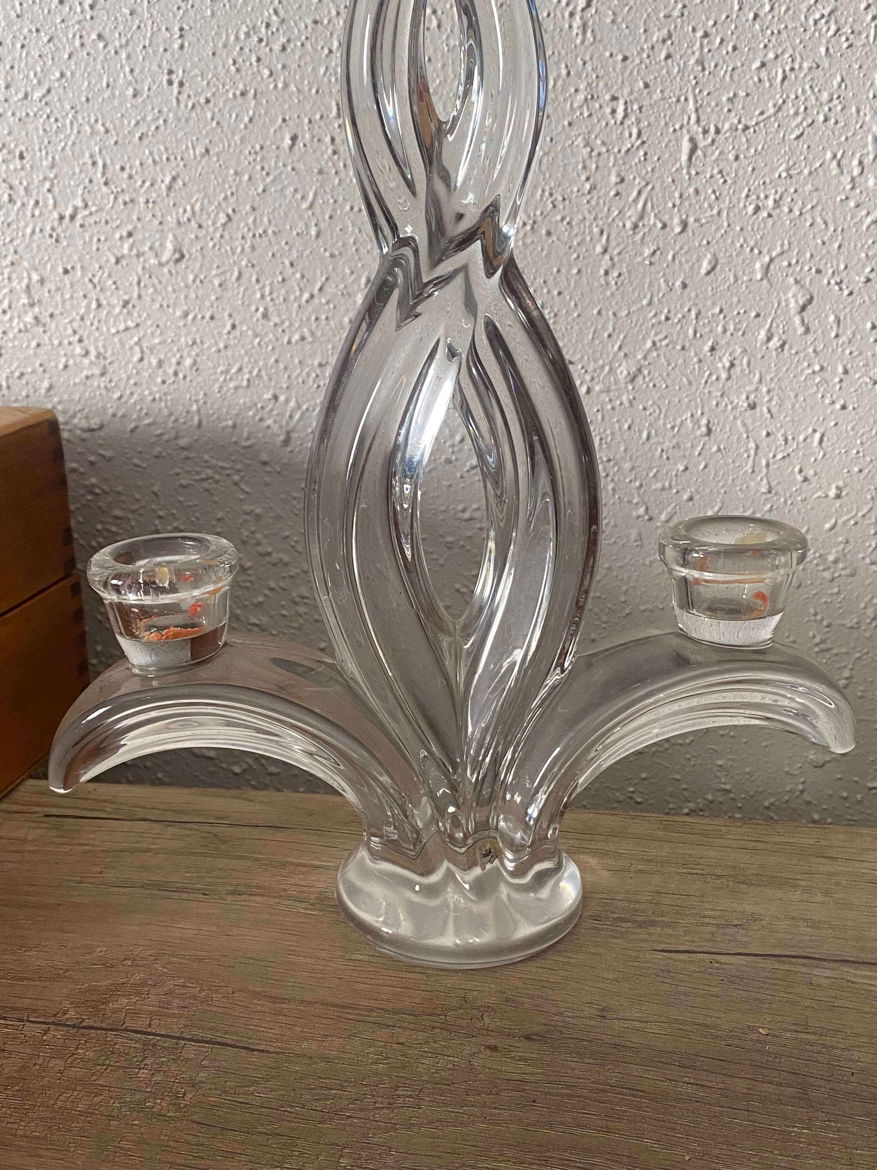 Pair of candlesticks Art de Vannes France