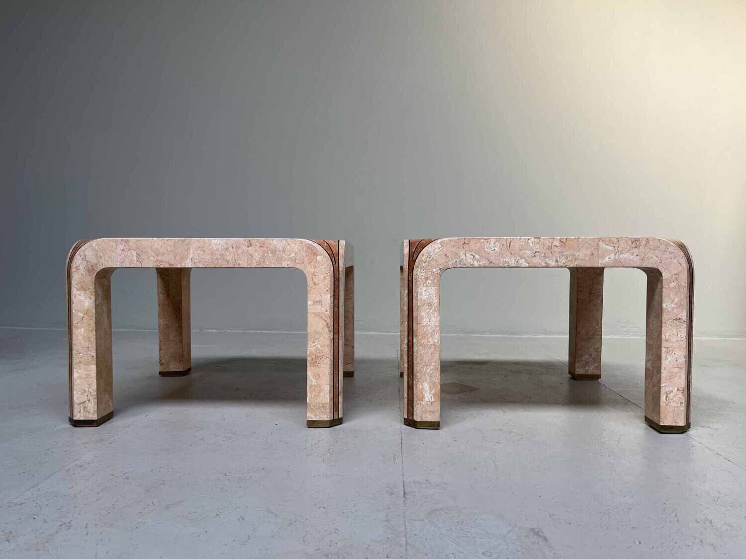 Side table set by Maitland Smith