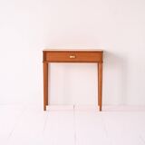 Vintage bedside table with gold handle