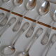12 tablespoons metal argente orfevre frionnet francois