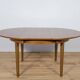 Mid-Century Round Extendable Dining Table and Chairs from McIntosh, 1960s, Set of 5