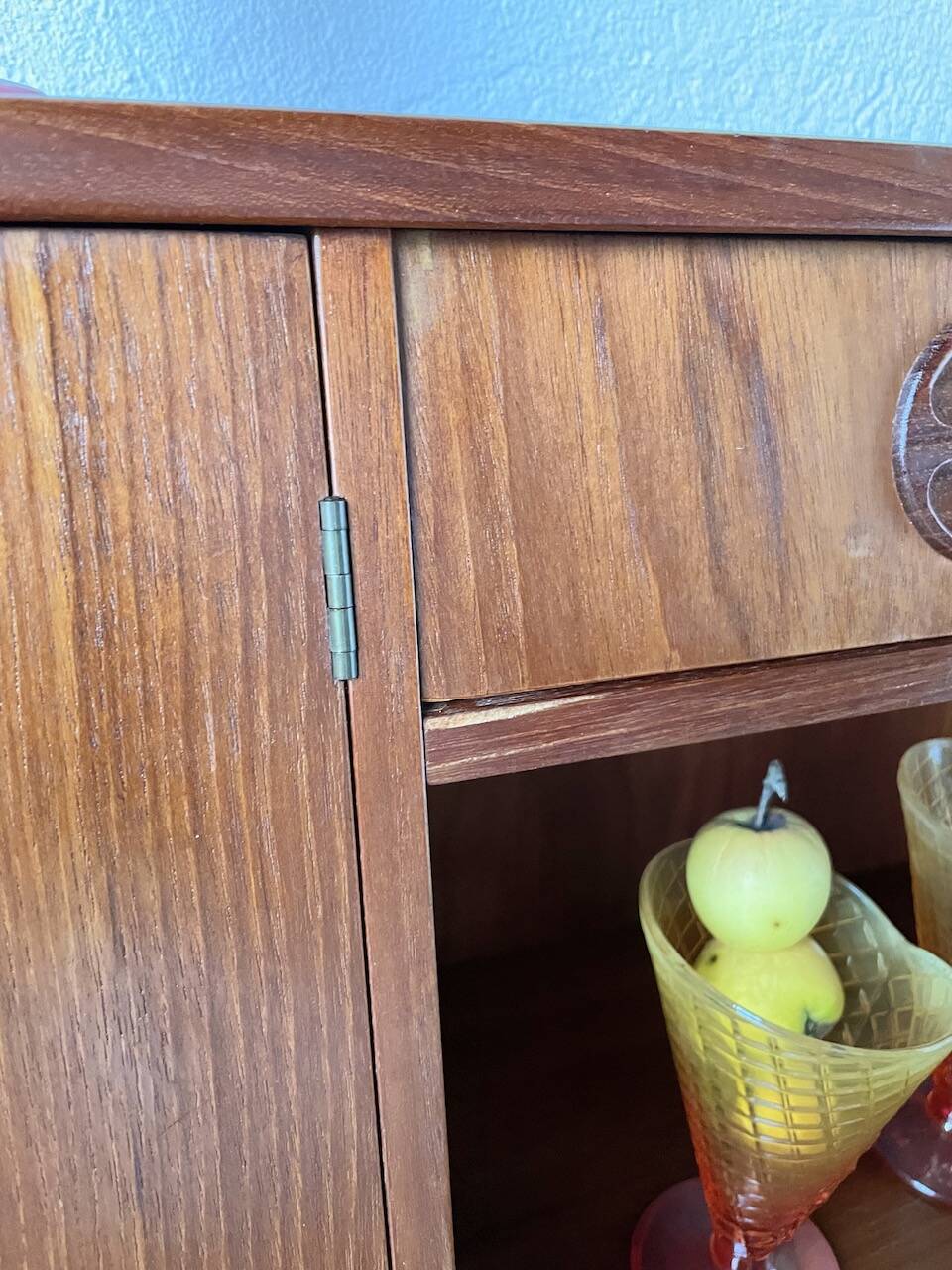 Danish teak secretary from the 60s