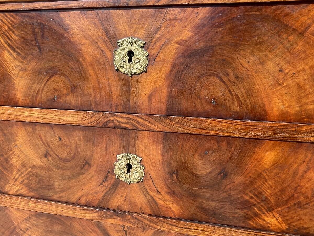 Restoration Period Walnut Chest of Drawers