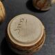 20th century ceramic tea service signed Jean Claude Seris