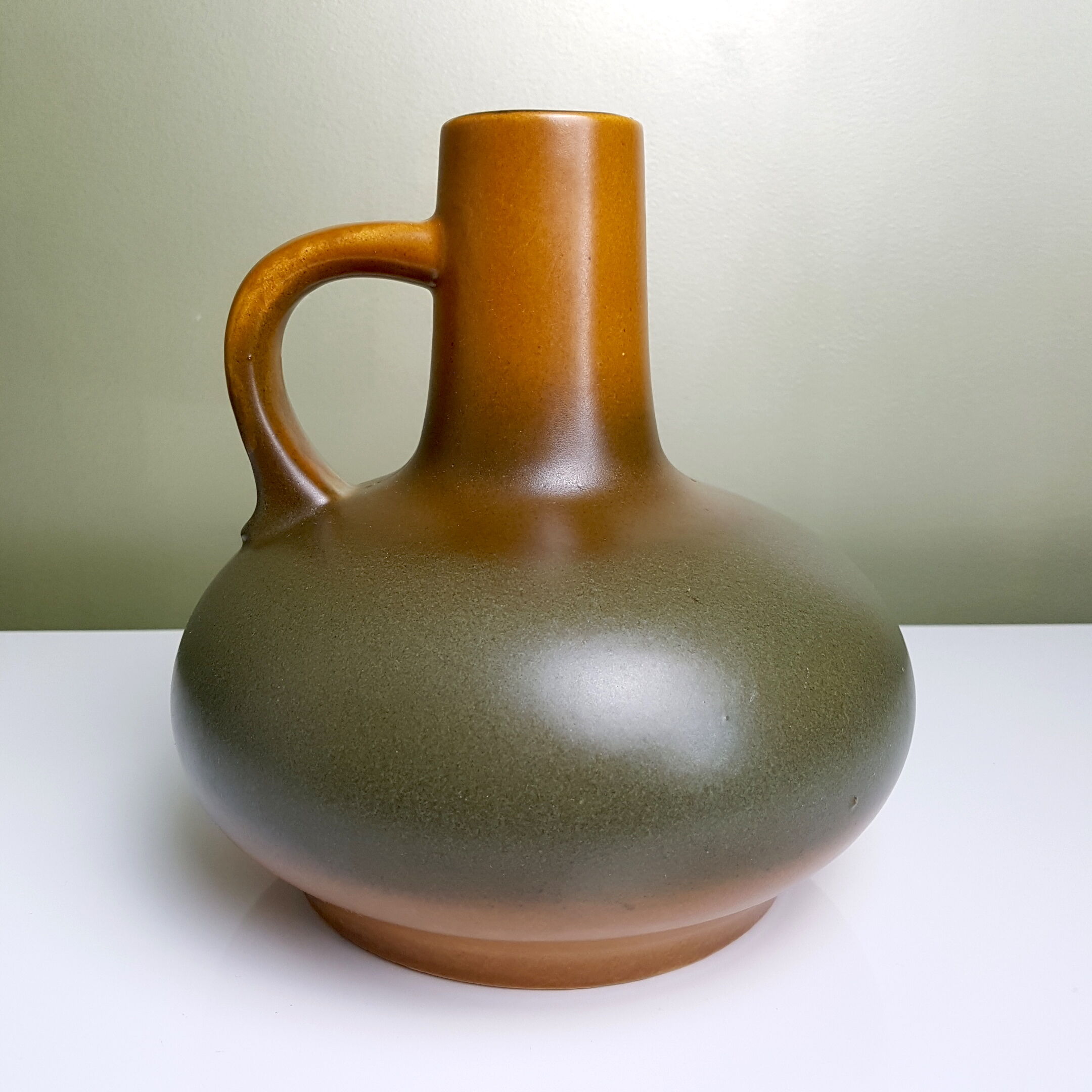 Anse Fat Lava Era German ceramic vase