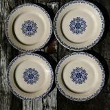 Assiettes en terre de fer
