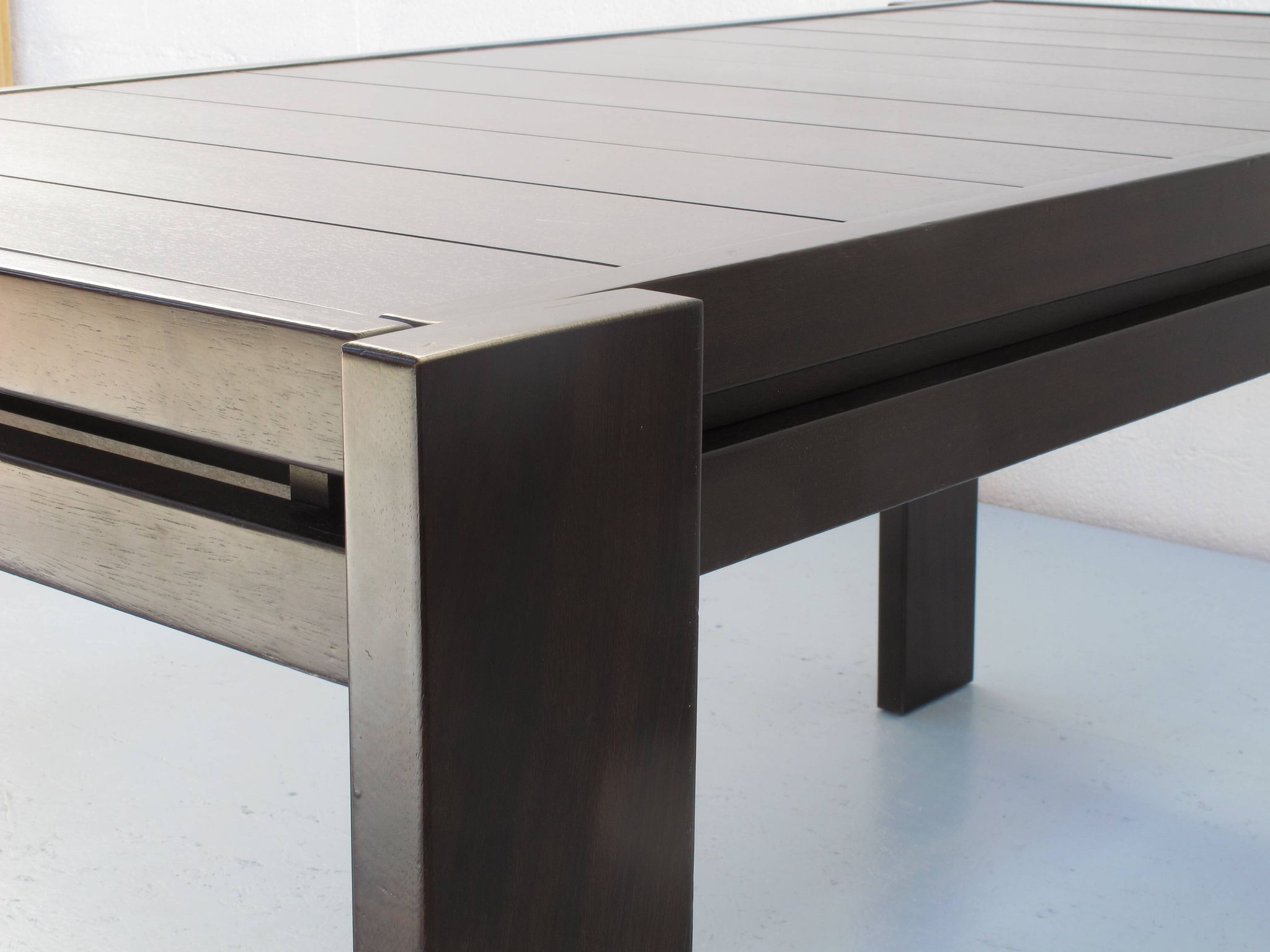 Bureau ou table à manger iroko massif édition Regain