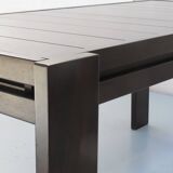 Solid iroko desk or dining table, Regain edition