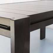Bureau ou table à manger iroko massif édition Regain