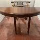 Napoleon III central leg table Solid mahogany 19th century