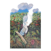 Peinture oiseau