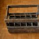 Former wooden crate 20th century brewery