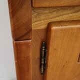 Maison Regain jam cupboard in vintage elm