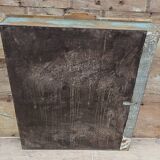 Old Art Deco display case in Burmese teak