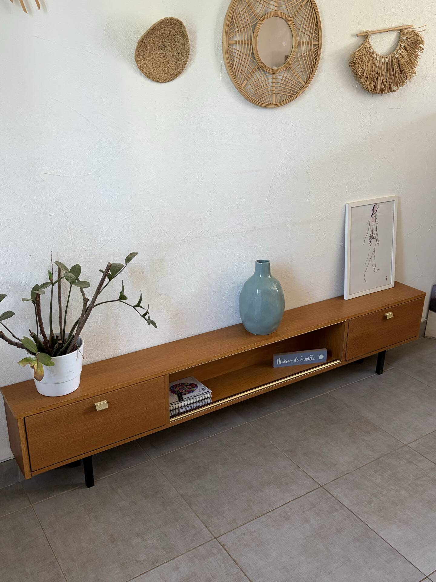 Enfilade basse vintage ( peu profonde )