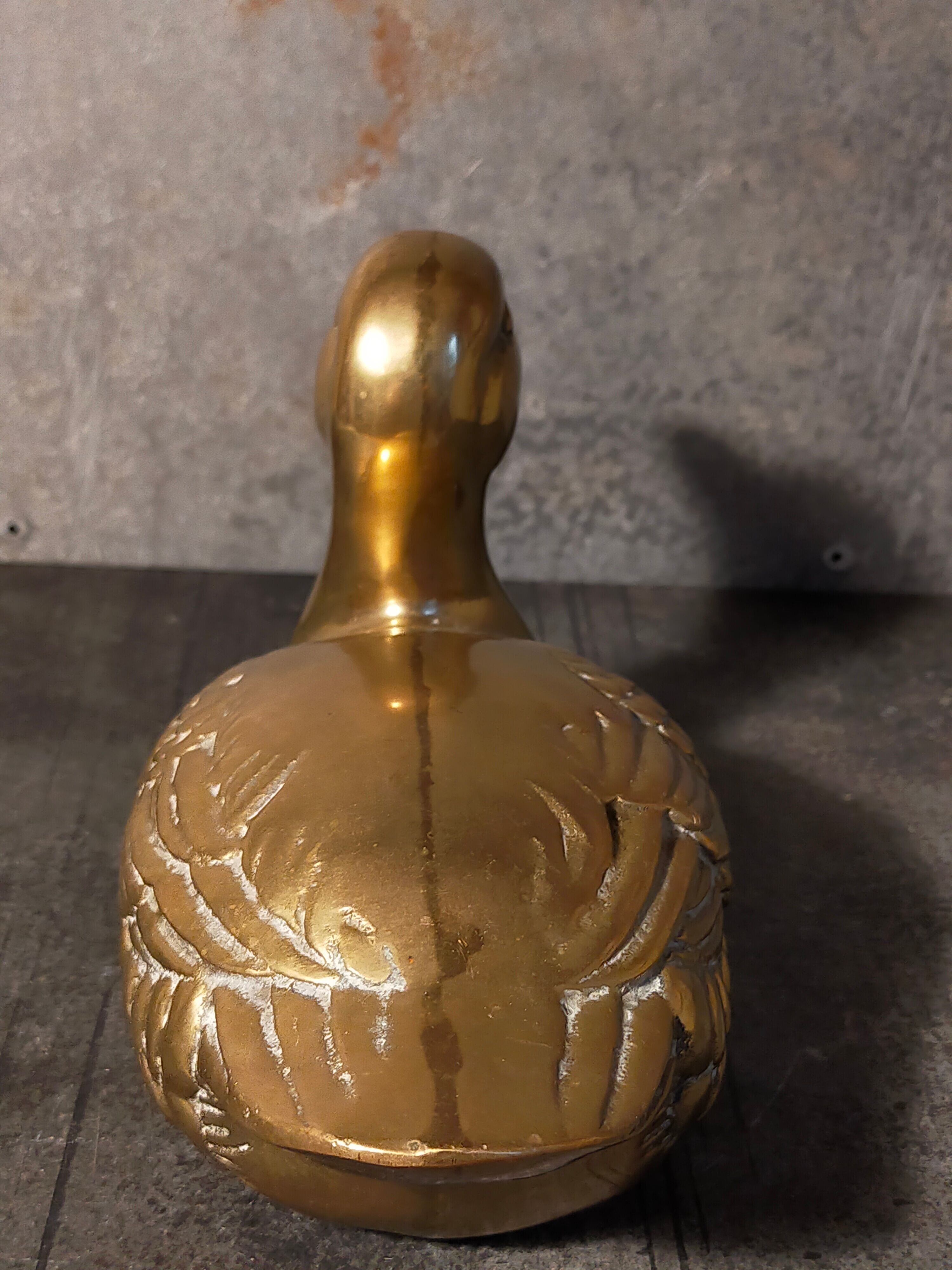 PRODUCT POP UP CHRISTMAS 2022 Duck in solid brass
