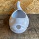 Vintage white ceramic fish sauce boat bruno evrard france