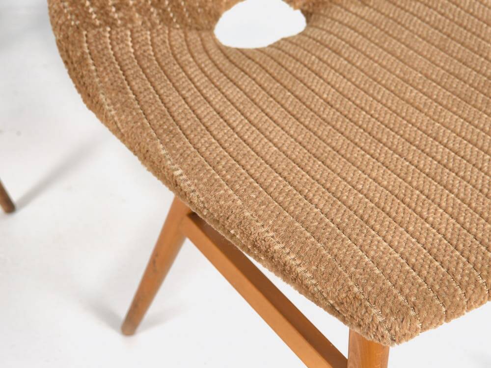Decorative Retro Chairs (circa 1960). Set of 2 pieces