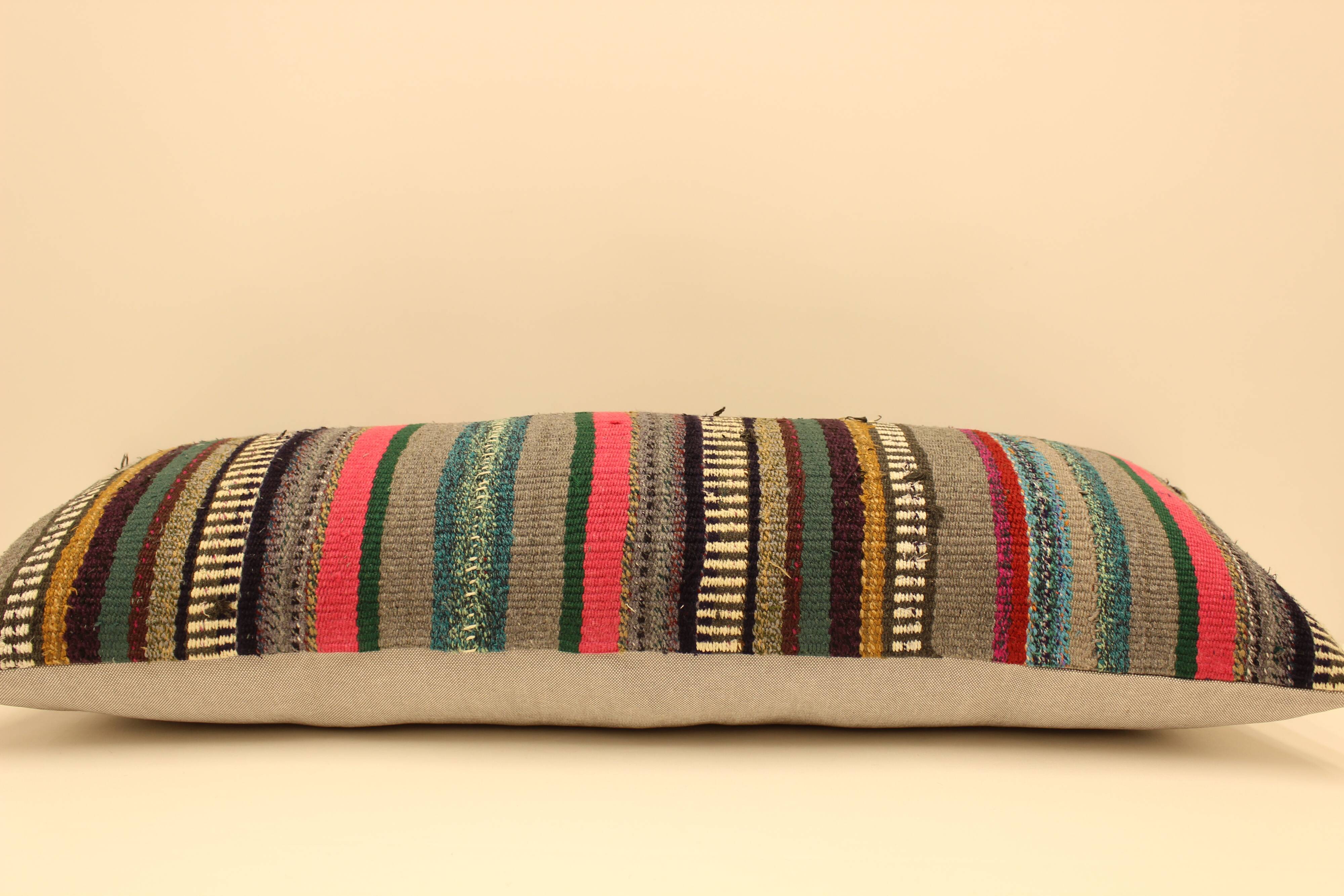 Turkish kilim pillow,35x90 cm,BD-27.
