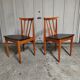 Paire de chaises scandinave