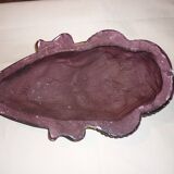 Masque africain violet et or