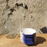 Blue & white St Jacques cups