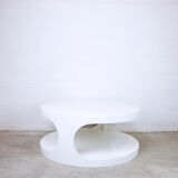 Cylindrical coffee table 60s