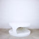 Cylindrical coffee table 60s