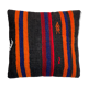 Housse de coussin kilim turc vintage, 40 x 40 cm