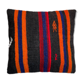 Housse de coussin kilim turc vintage, 40 x 40 cm