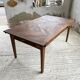 Table de ferme XIXème chêne 270cm avec allonges