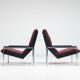 Rob Parry pair of Lotus lounge chairs Gelderland Netherlands 1960