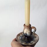 Vallauris Vintage ceramic candle holder