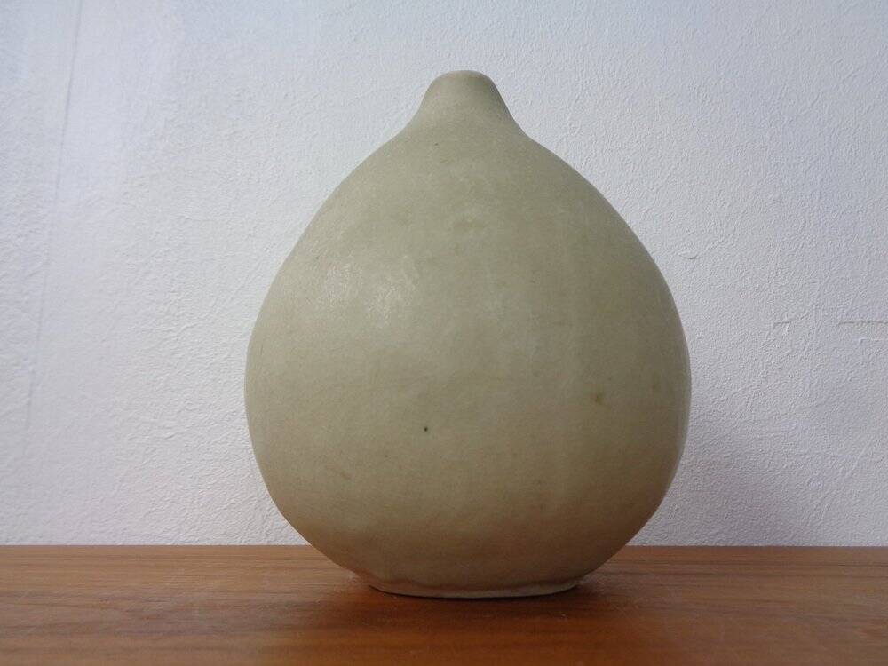 Danish minimalist studio ceramic vase, 1960s