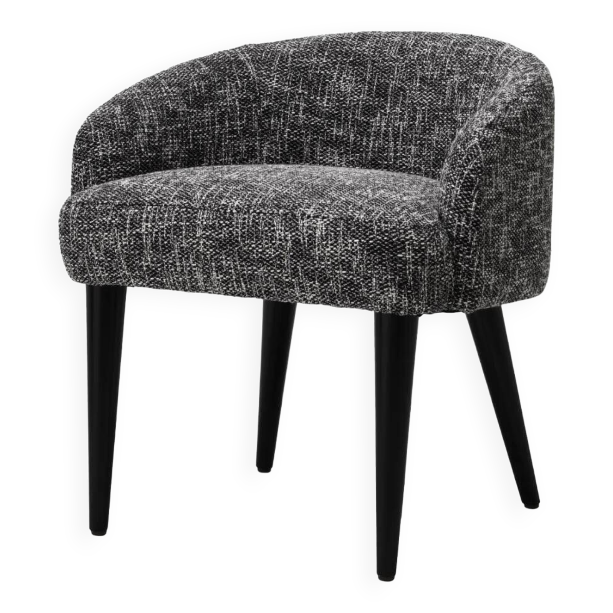SET OF 6 CHAIRS Cambon black | Eichholtz Rizzo