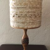 Boxwood foot table lamp