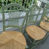 Set of 4 mulched chairs model Giverny