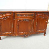 Enfilade in Provençal cherry tree, Louis XV style