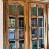 Solid wood bookcase