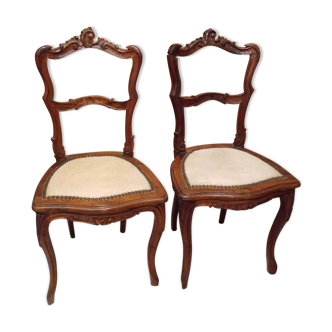 Pair of louis xv chairs