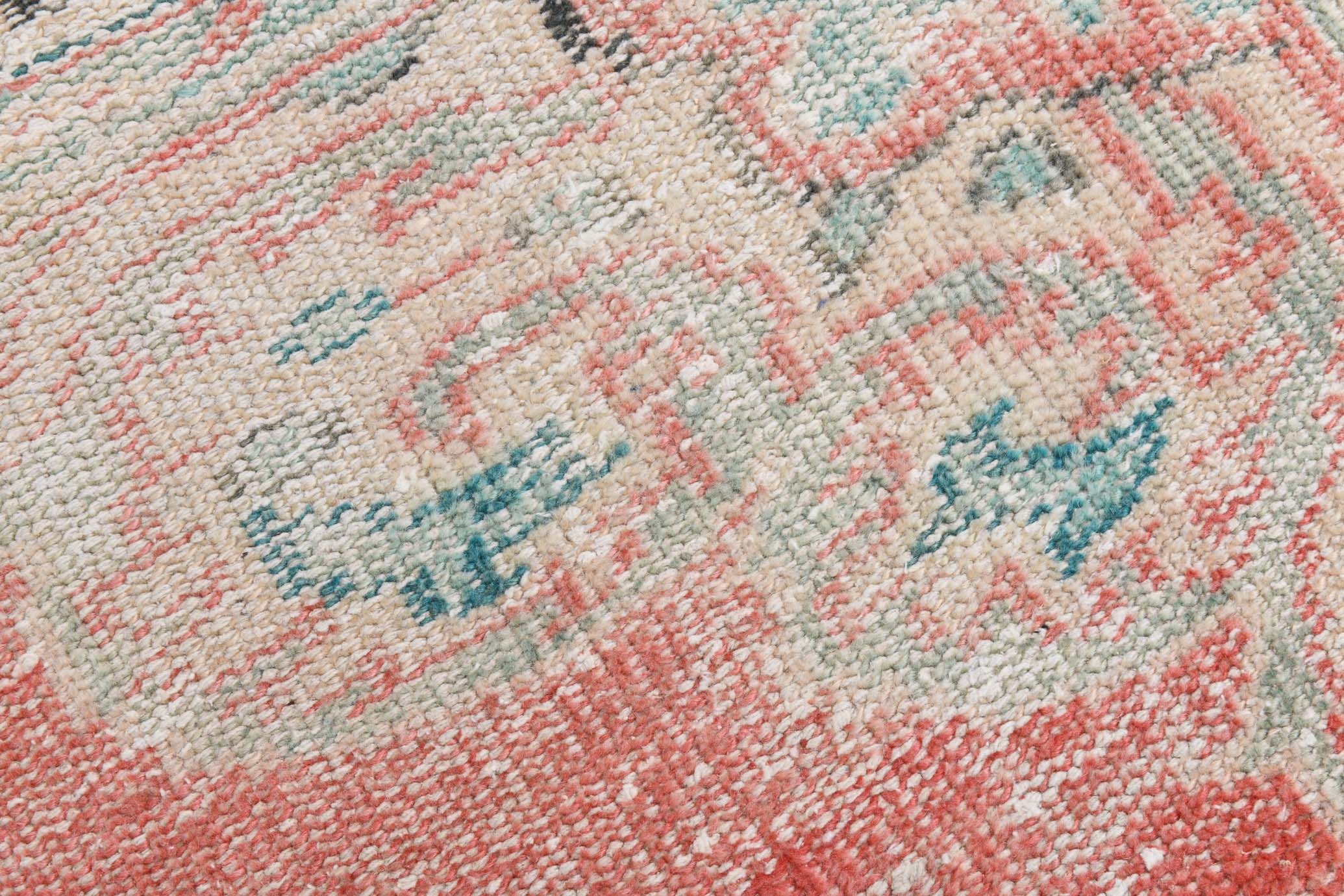 6x8 57s antique vintage rug, 190x264cm