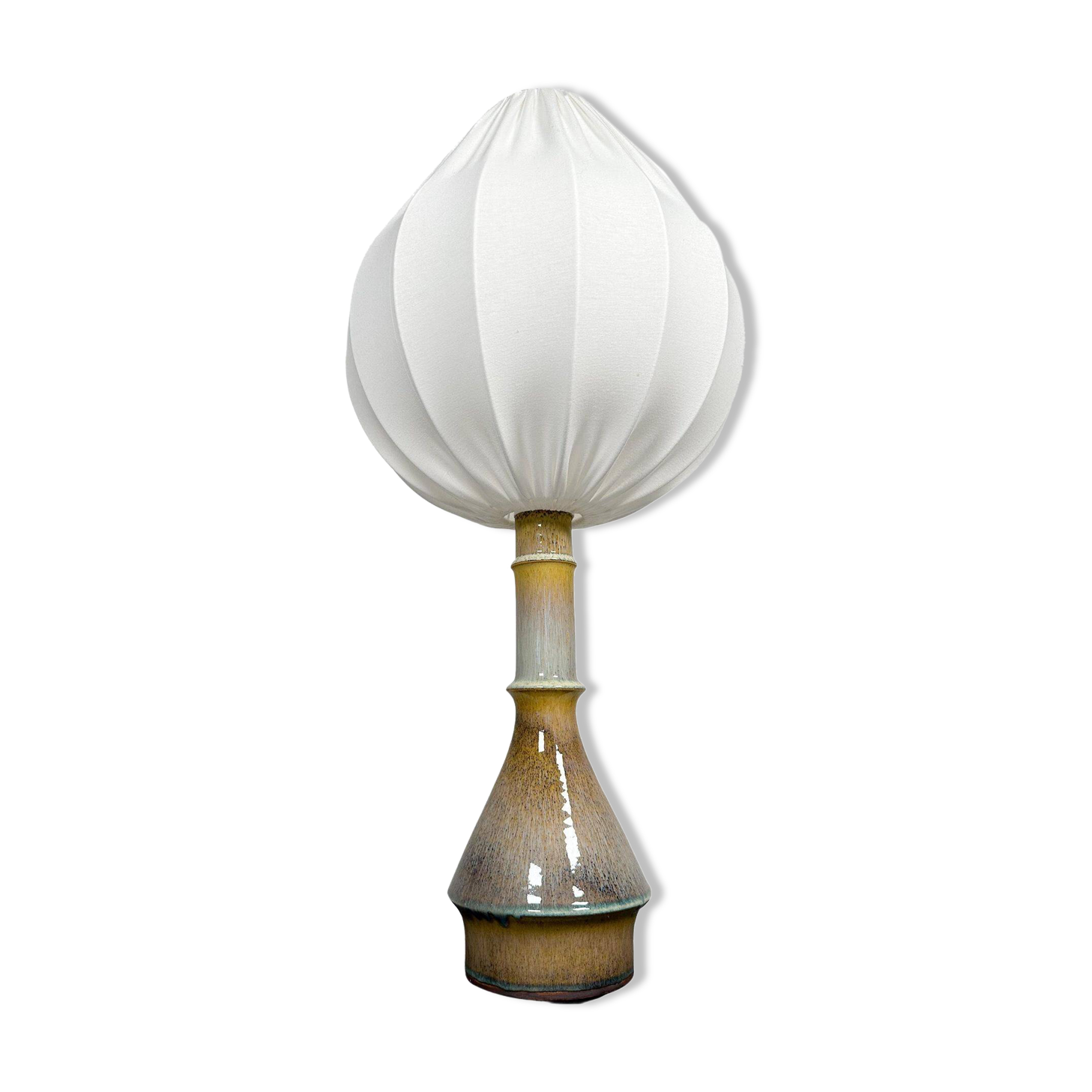 Large unique modern mid-century table lamp by Carl Harry Stålhane Rörstrand, 1950s.