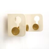 Coat rack with yellow hooks by Fiarm, 1960s