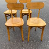 Set of 4 vintage bistro chairs