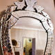 Ancient Venetian mirror 61x110cm